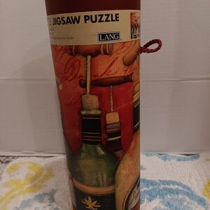 LANG Vintage Jigsaw Puzzle - Red and Green